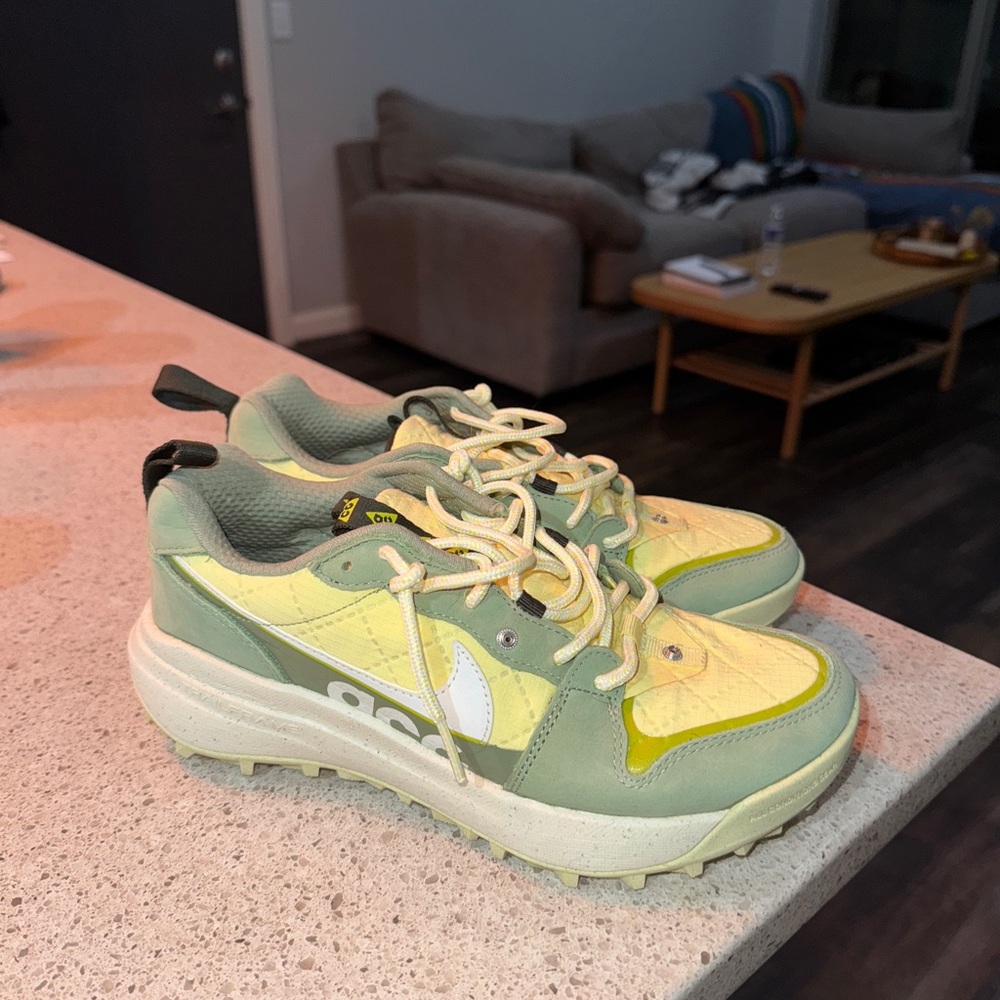 Nike ACG Lime and Lemon Sneakers